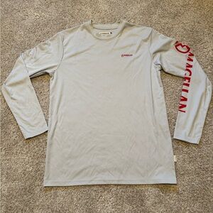 Magellan Light Gray Long Sleeve Tee